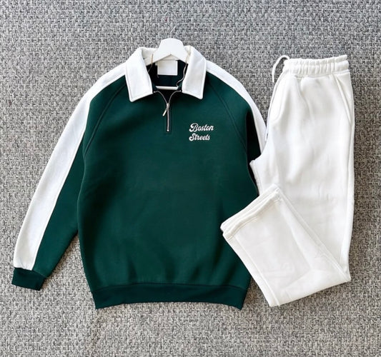 Printed Combo Sweatshirt and Joggers