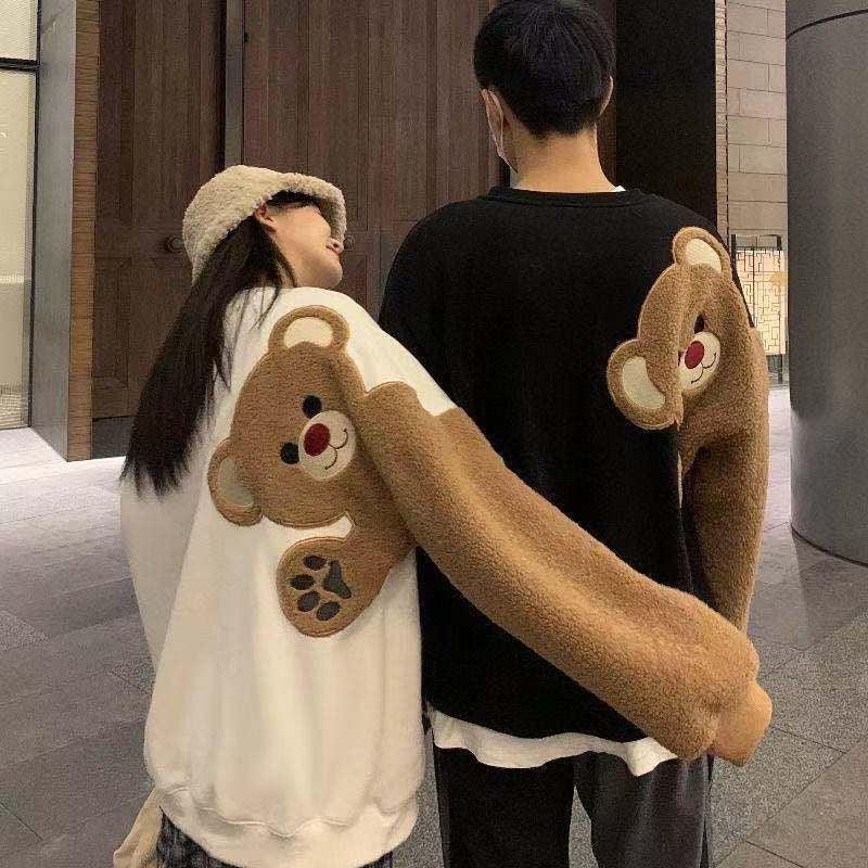 Printed Couple Sweatshirt