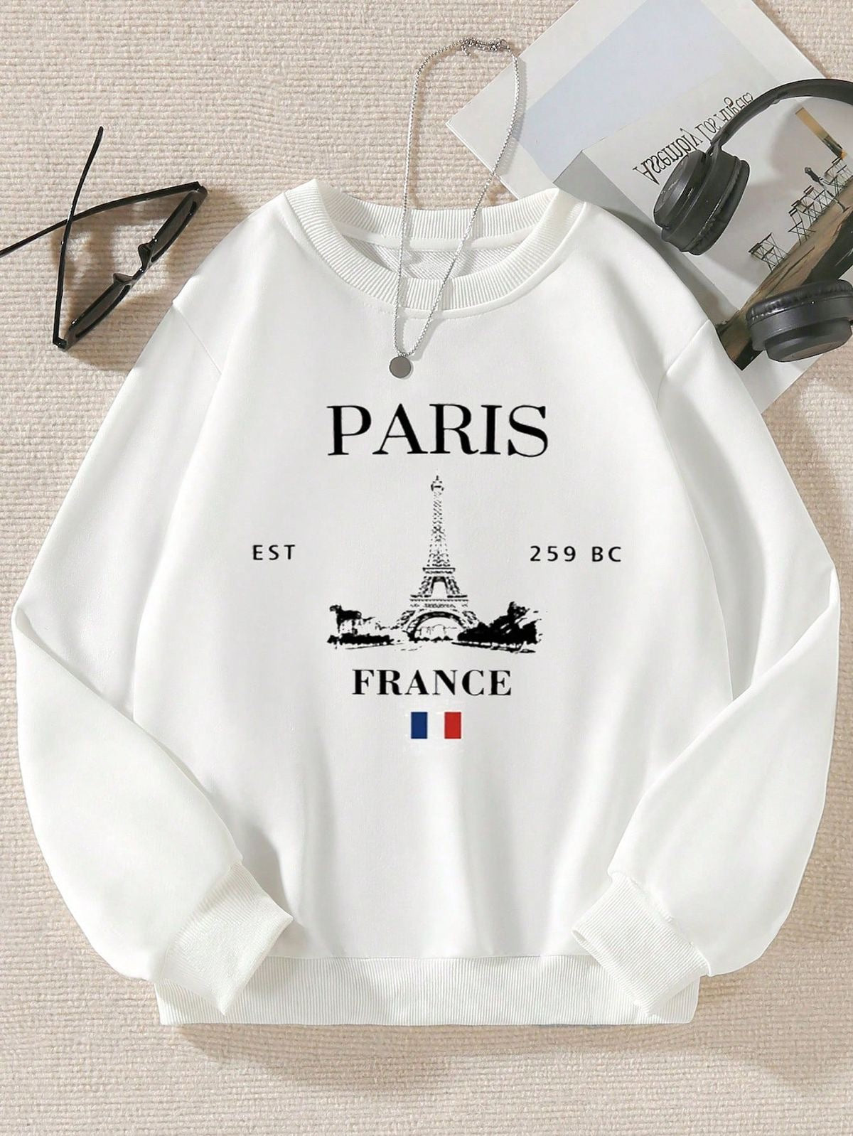 Printed Vintage Sweatshirt