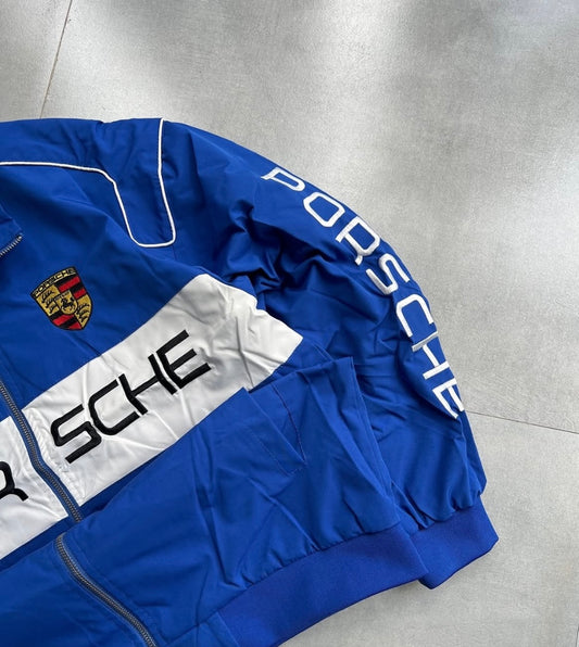 Porsche Embroidery Racing Jacket