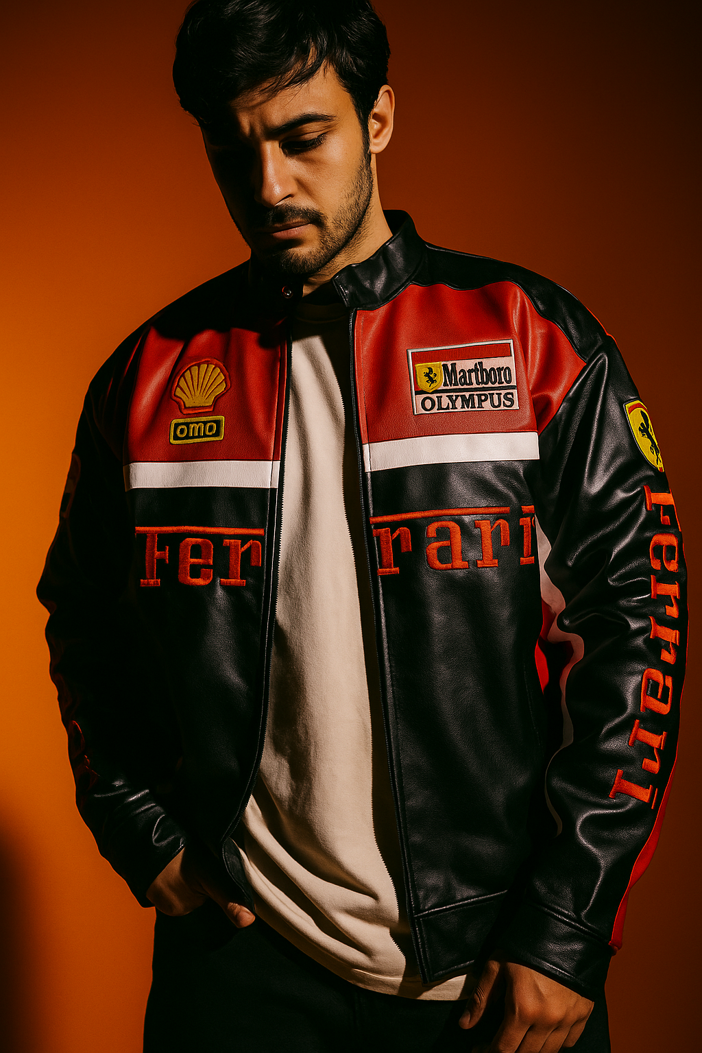 Embroidery Olympus Ferrari Jacket