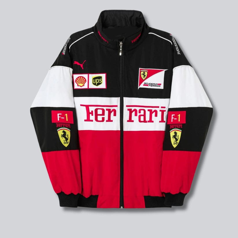 Printed Ferrari Racing Jacket