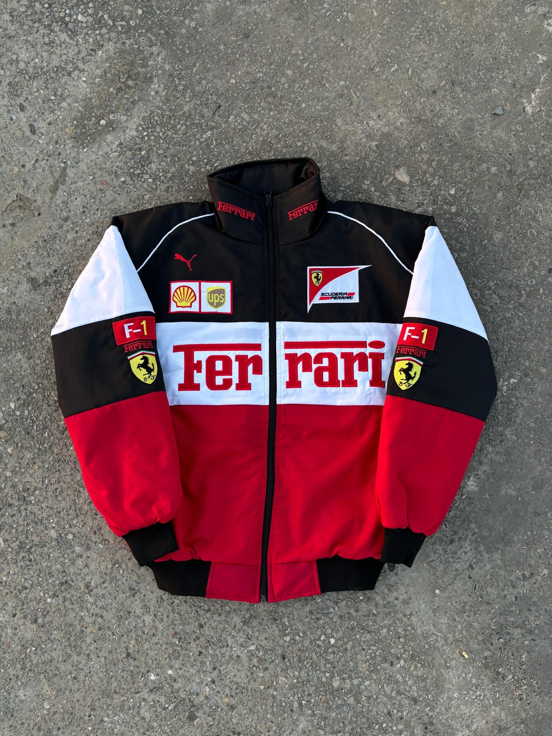 Printed Ferrari Racing Jacket