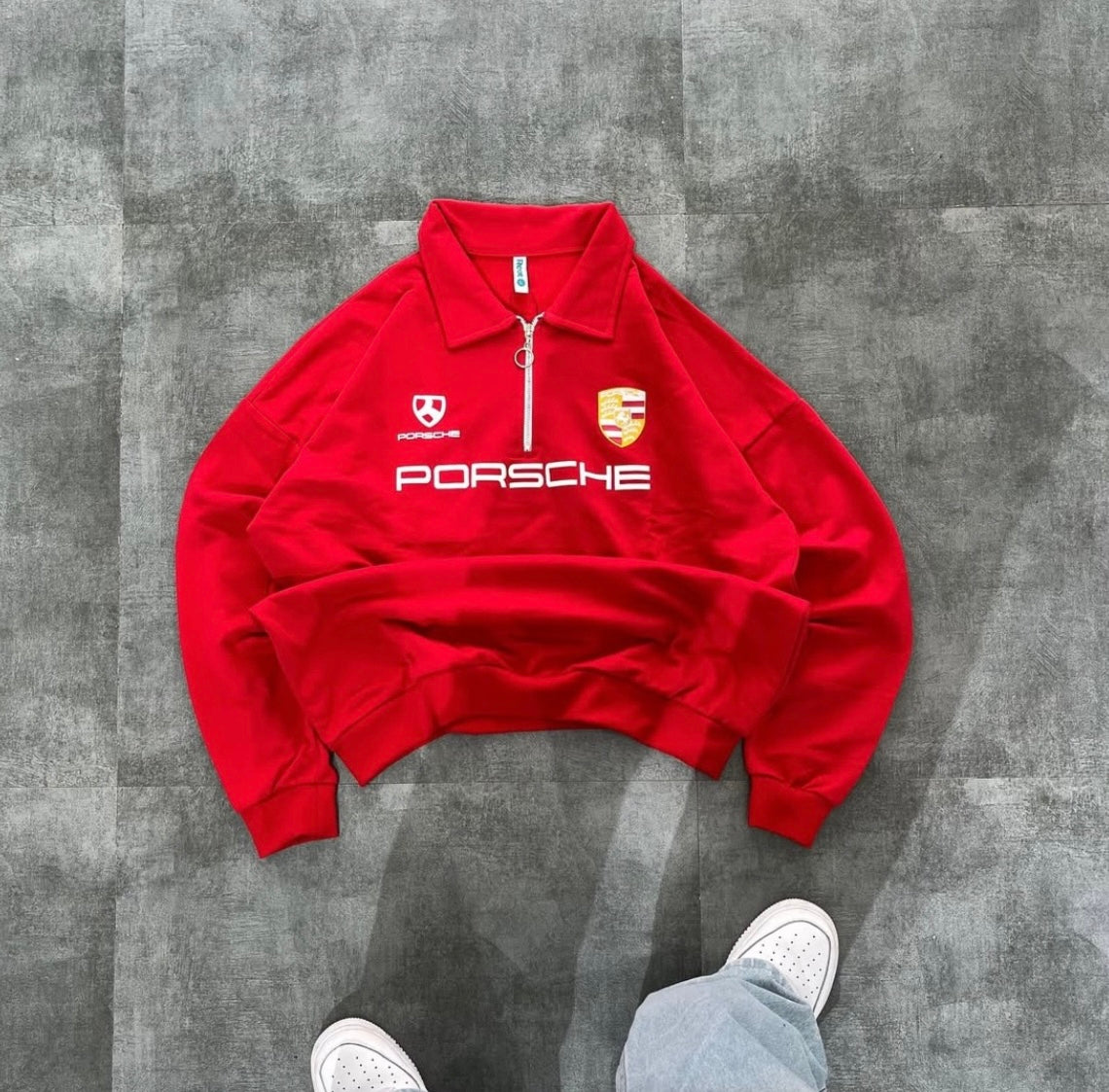 Printed Vintage Sweatshirt