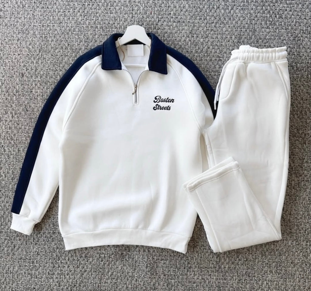 Printed Combo Sweatshirt and Joggers