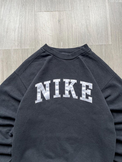 Printed Vintage Sweatshirt - Black