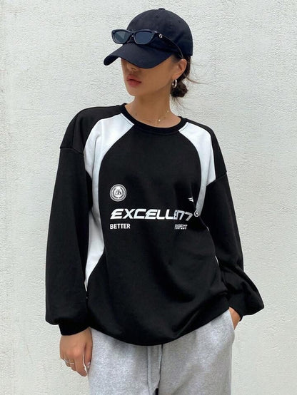 Printed Vintage Sweatshirt