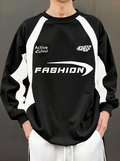 Printed Vintage Sweatshirt