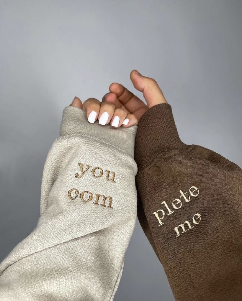 Printed Couple Sweatshirt