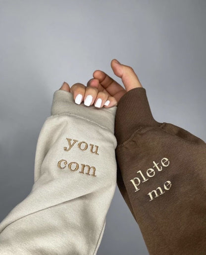 Printed Couple Sweatshirt