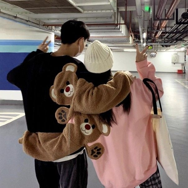 Printed Couple Sweatshirt