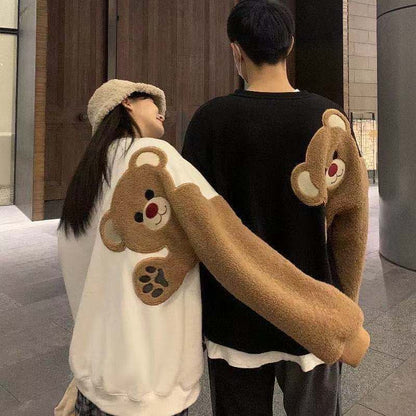 Printed Couple Sweatshirt