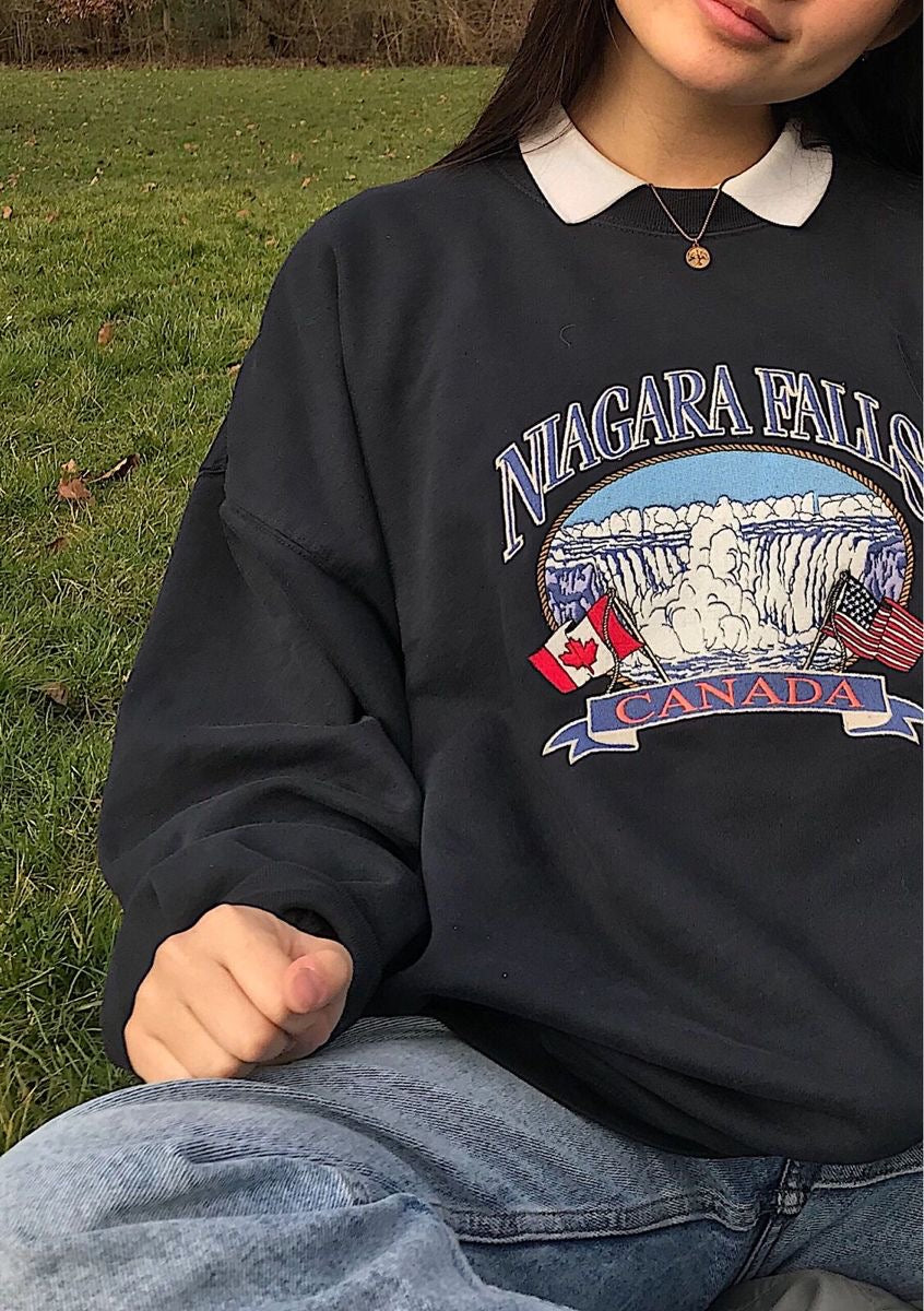 Printed Vintage Sweatshirt