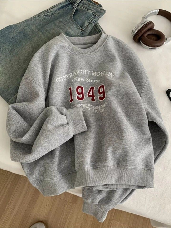 Printed Vintage Sweatshirt
