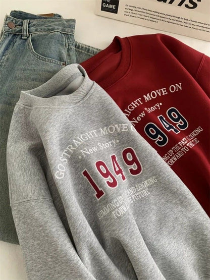 Printed Vintage Sweatshirt