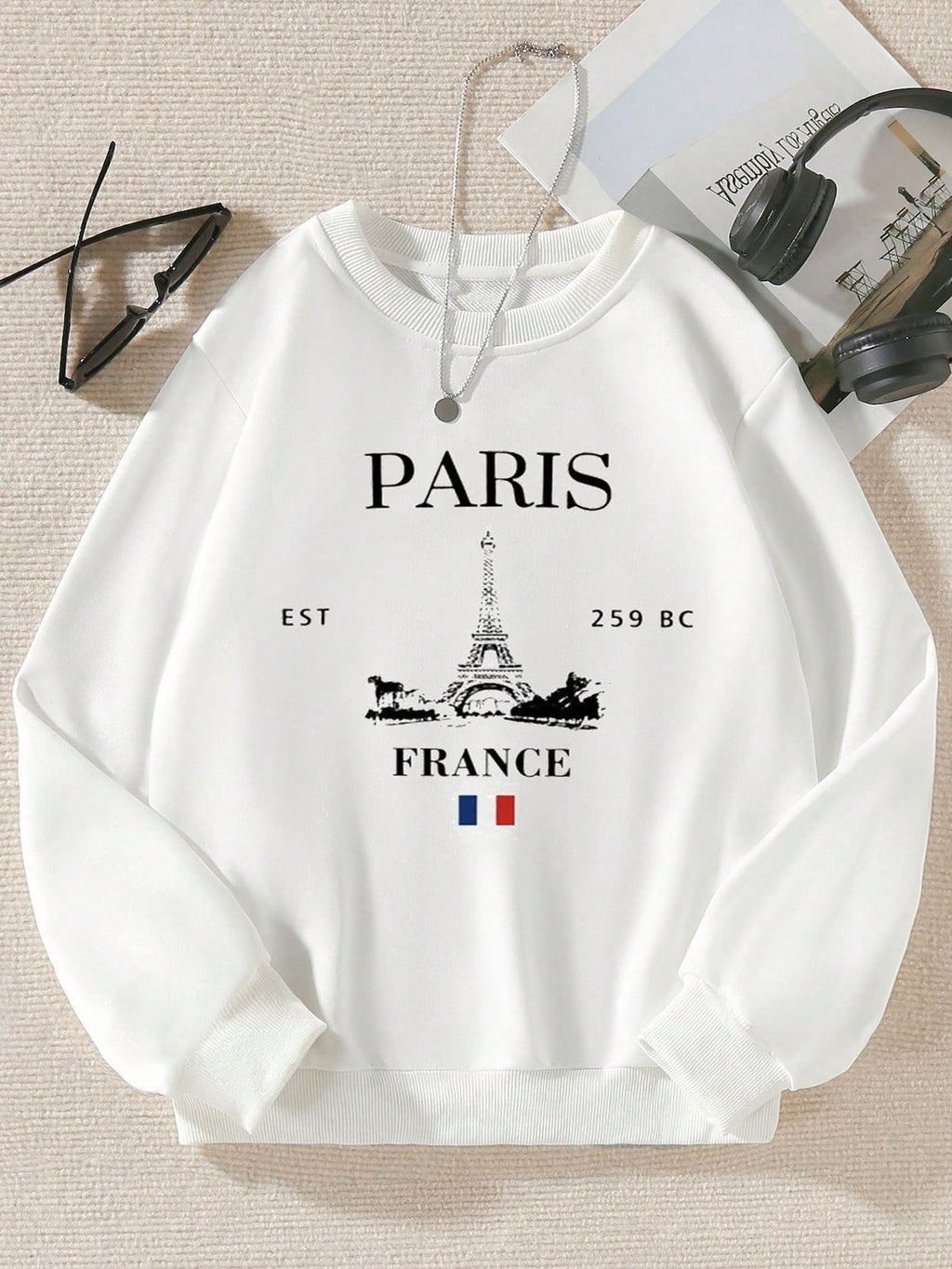 Printed Vintage Sweatshirt