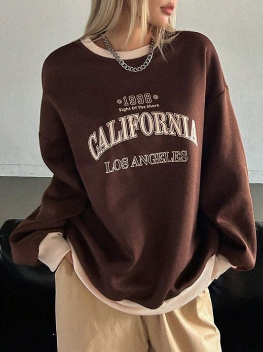 Printed Vintage Sweatshirt
