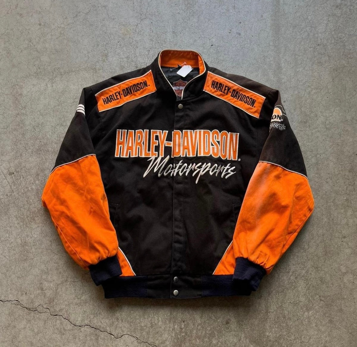 Harley-Davidson Embroidery Racing Jacket