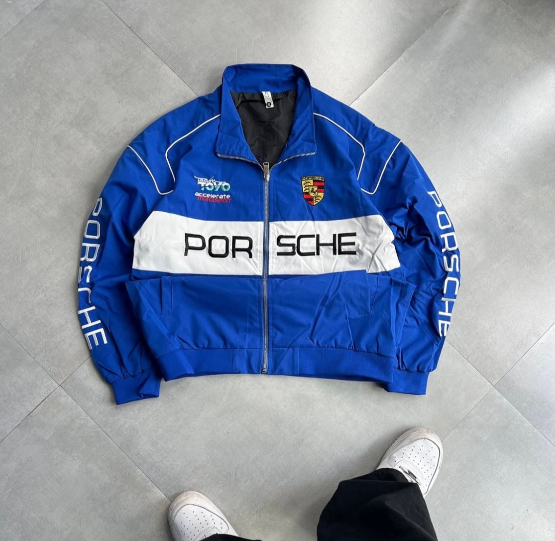 Porsche Embroidery Racing Jacket