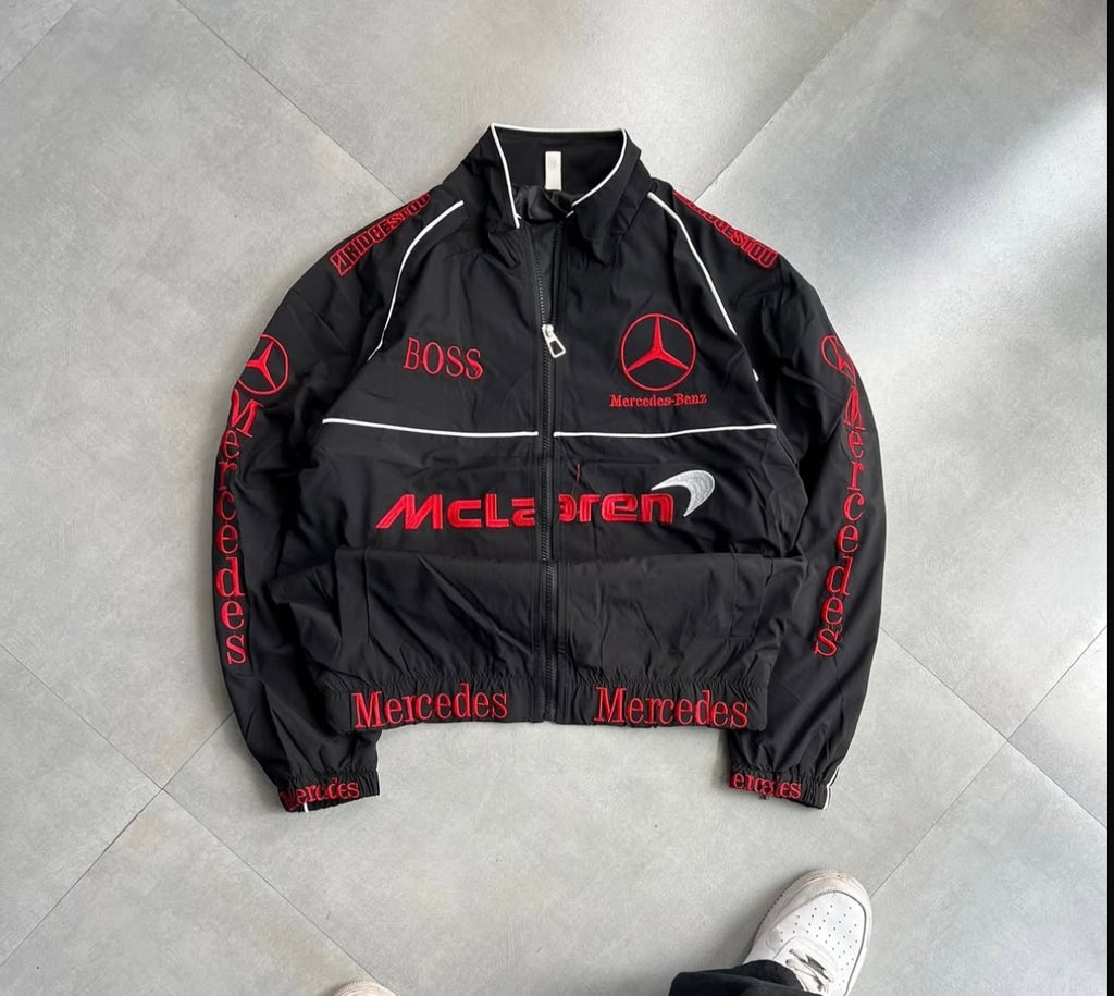 Vintage Embroidery Racing Jacket