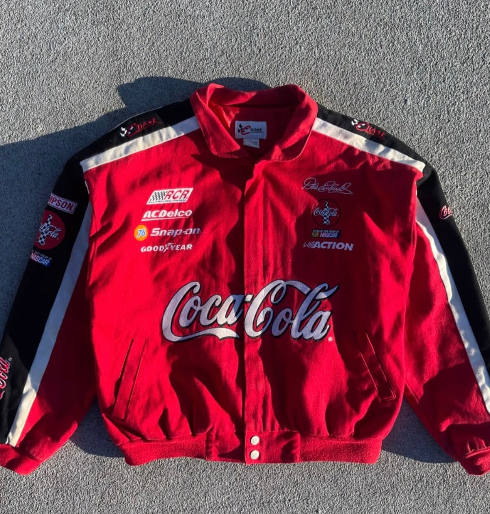 Coco-Cola Embroidery Racing Jacket