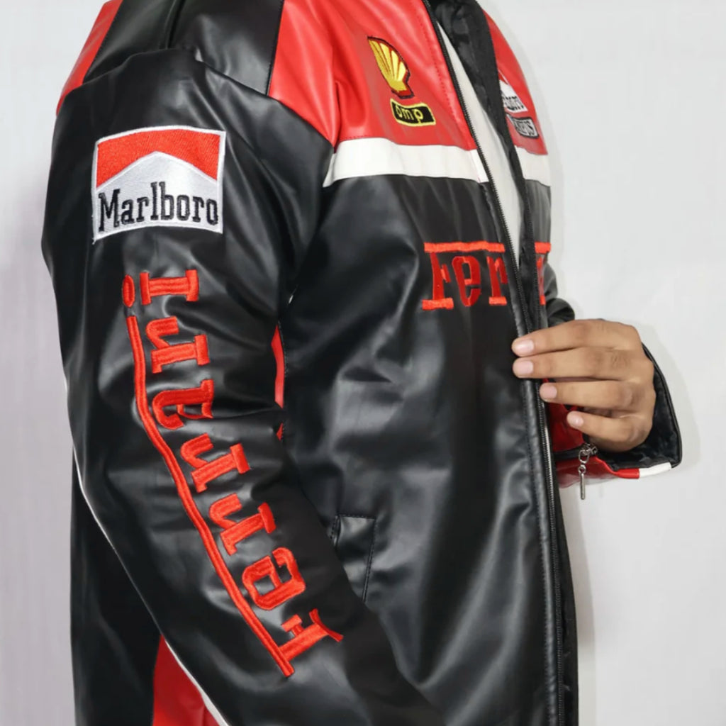 Embroidery Olympus Ferrari Jacket