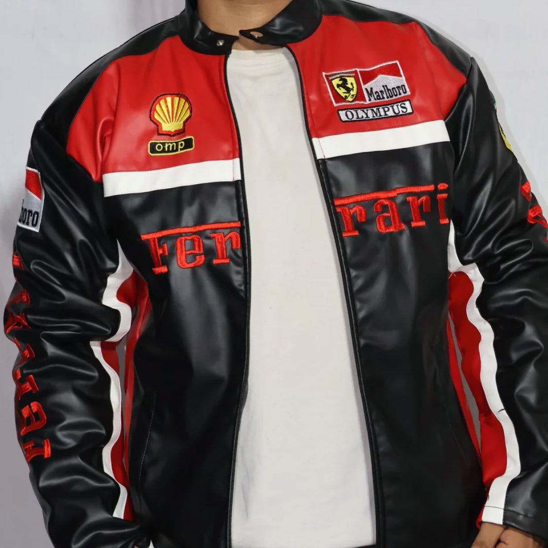 Embroidery Olympus Ferrari Jacket