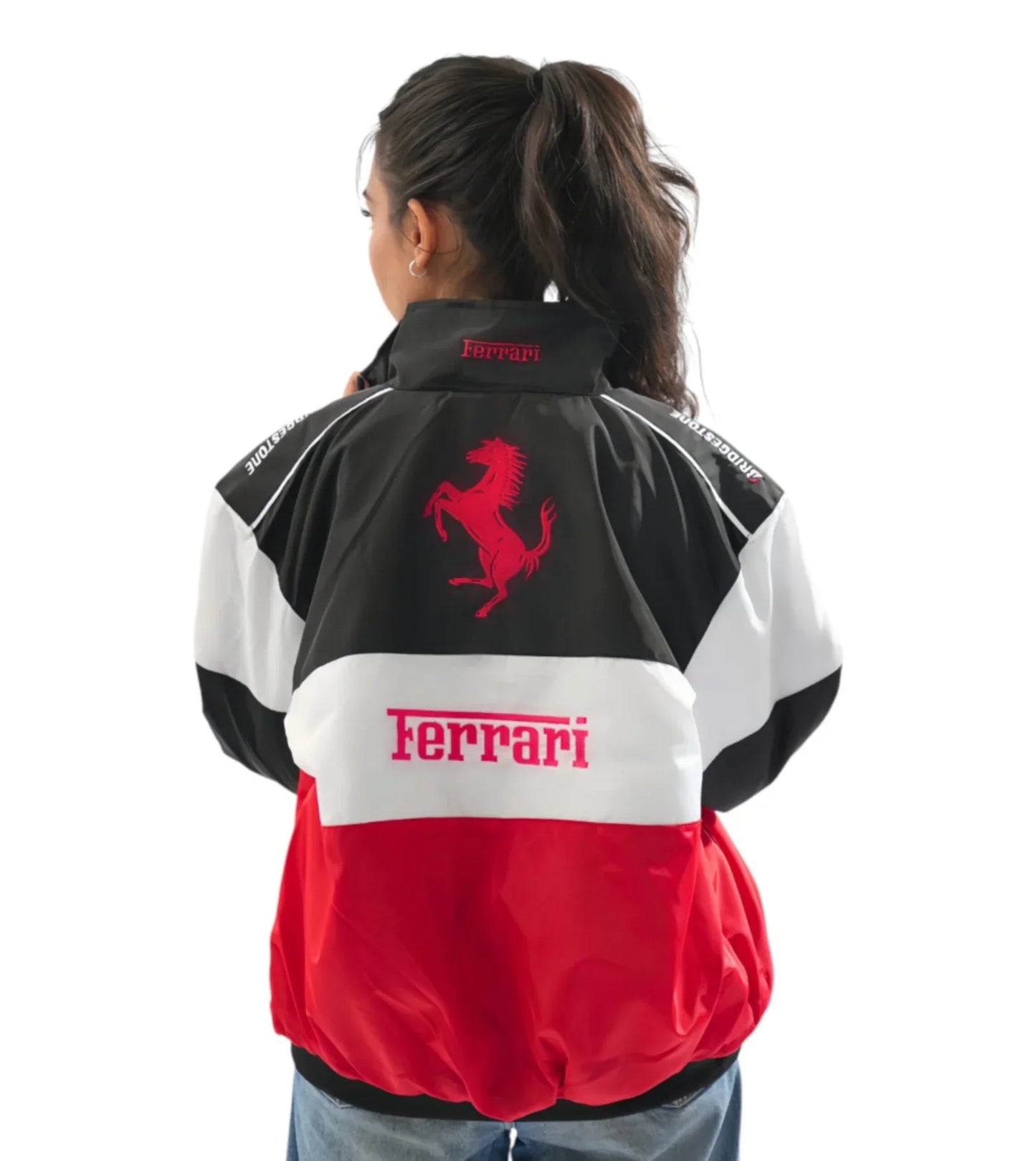 Printed Ferrari Racing Jacket