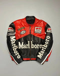 Embroidery Marlboro Jacket - Black