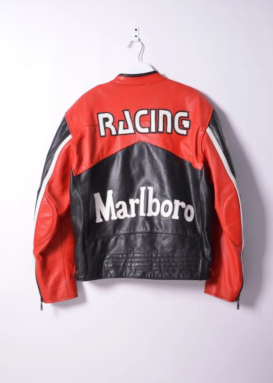 Embroidery Marlboro Jacket - Black