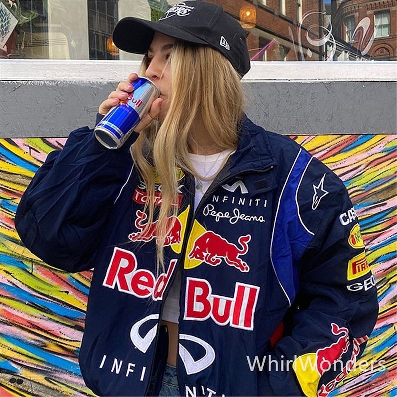 Printed Redbull Racing Jacket