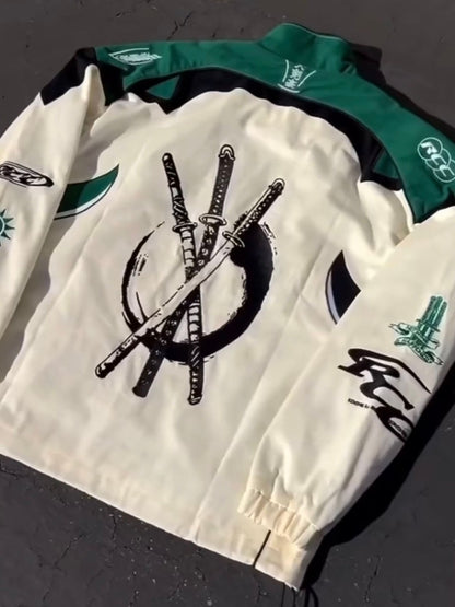 Printed Zoro Racing Jacket