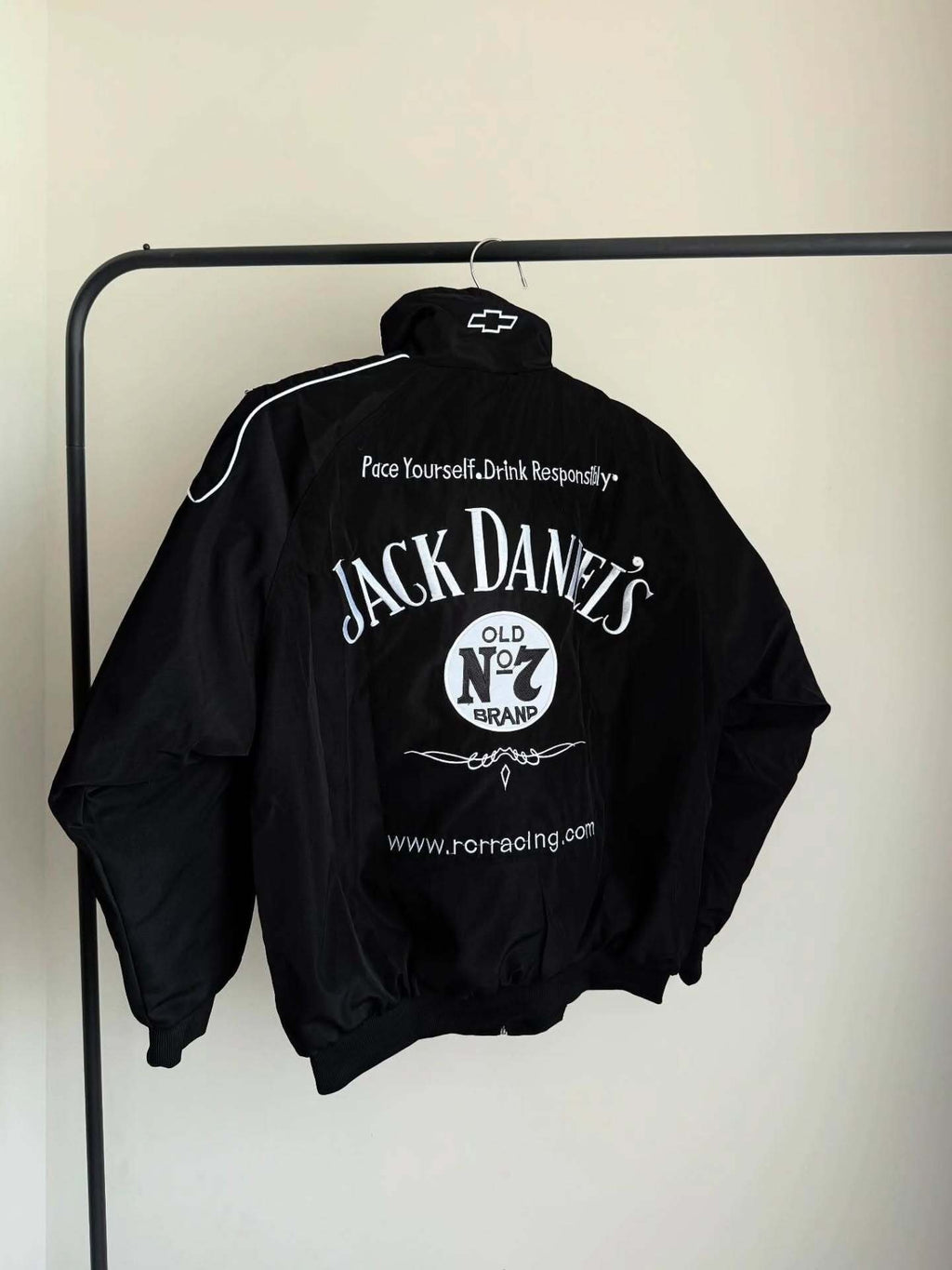 jack daniels f1 jacket, jack daniels racing jacket, jack daniels embroidered jacket, jack daniels moto jacket, black jack daniels jacket, f1 racing jacket india, paper castle jacket, streetwear jacket, oversized streetwear jacket, premium streetwear india, trendy jackets for men, unisex bomber jacket, heavy embroidery jacket, premium quality jacket, biker style jacket, motorsport jacket, formula 1 jacket, racing team jacket, motorsports apparel, f1 fan merchandise, best jackets for men india, affordable rac