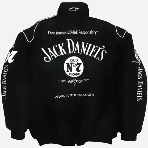 jack daniels f1 jacket, jack daniels racing jacket, jack daniels embroidered jacket, jack daniels moto jacket, black jack daniels jacket, f1 racing jacket india, paper castle jacket, streetwear jacket, oversized streetwear jacket, premium streetwear india, trendy jackets for men, unisex bomber jacket, heavy embroidery jacket, premium quality jacket, biker style jacket, motorsport jacket, formula 1 jacket, racing team jacket, motorsports apparel, f1 fan merchandise, best jackets for men india, affordable rac